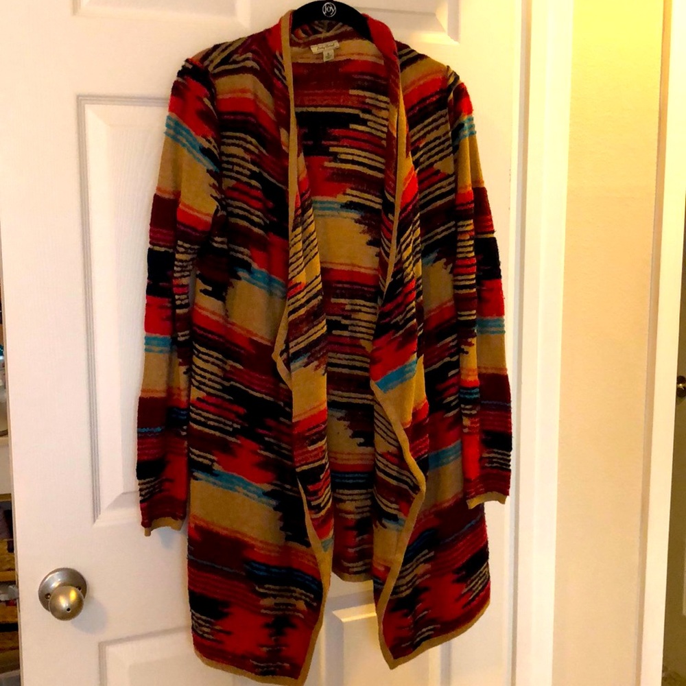Lucky Brand Multi Colored Cardigan